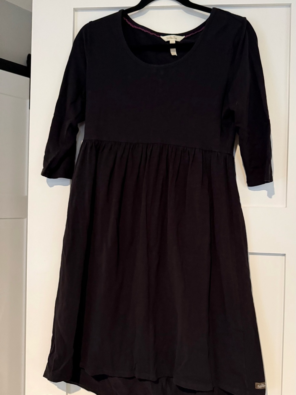 Matilda Jane Black Casual Scoop-Neck Dress